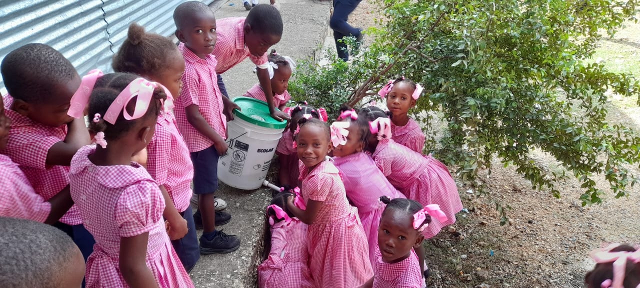 kids and water bucket kids and water bucket